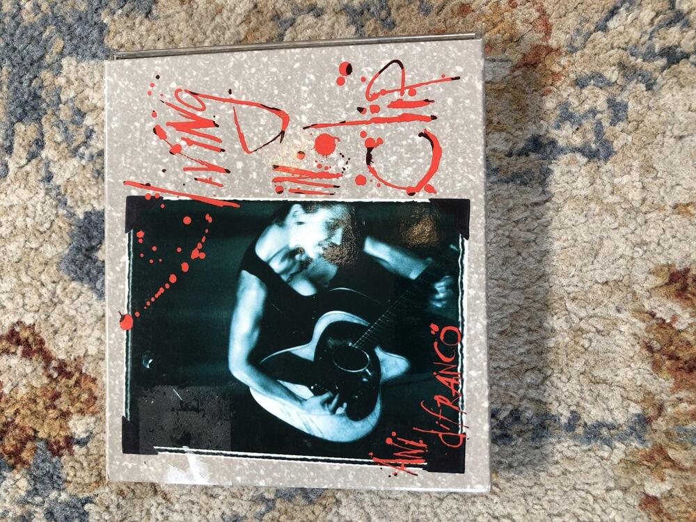 Ani DiFranco 2CD Living In Clip 1997 Live Album Folk Rock Righteous Babe Gray